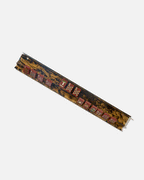 Moss acrylic mahjong racks in marbled olive and smoke