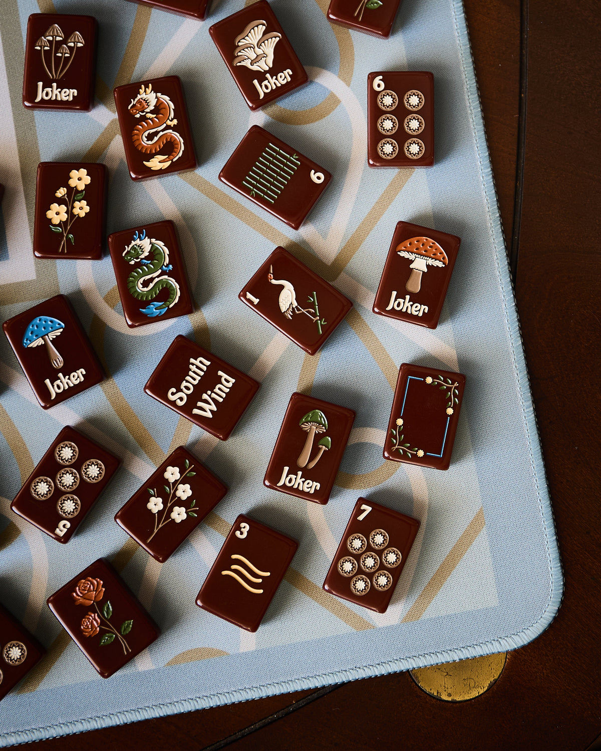 Redemption Mahjong Tile Set